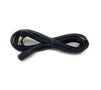MainCore 2m Long Right Angle 3.5mm Stereo Jack to Socket AUX Extension Cable/for Headphones, Phones, Speakers, Tablets, PCs, MP3 Players (Available in 0.5m, 1m, 2m, 3m) (2m)