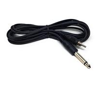 Maincore 3m Mono 6.35mm Jack to RCA Phono Cable - Single Plug Audio Lead for Amplifier, Mixer, Guitar, Keyboard, Speaker & HiFi Connection (3m)