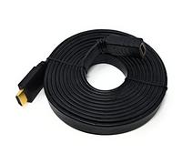MainCore 5m Long Flat HDMI to HDMI Extension Cable for TV Stick, TV, DVD, Dongle...etc (Available in 0.20m, 0.50m, 1m, 2m, 3m, 5m) (5m)
