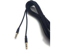 MainCore 5m long Professional Slim Black 3.5mm Jack to Jack Stereo Audio Cable Lead GOLD Connectors