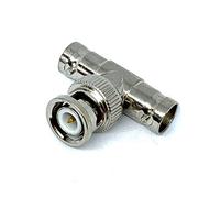 Maincore BNC Male to 2 x BNC Female Sockets In T Design Splitter Adapter Connector Plug Coax