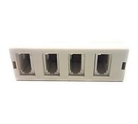 Maincore BT Plug to 4 way Sockets x 4 BT Phone Lines Telephone/FAX/Modem Cable/Adapter/Splitter/Converter.