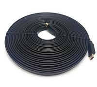 MainCore Flat HDMI to HDMI Cable - 10m, Ultra HD (4K) 3D Compatible + Ethernet/Gold-Plated