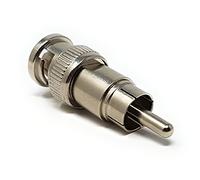 Maincore RCA Phono to BNC Plug Composite Video Coaxial Adapter Coupler Extender/for Audio, Video, CCTV and Communications Systems.