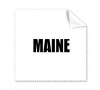 Maine America City Name Glasses Cloth Cleaning Cloth Phone Screen Cleaner 5pcs Gift