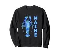 Maine Blue Lobster Ocean Coastal Charm Sweatshirt