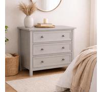 Maine Chest of Drawers - 3 Drawer - Small - Grey