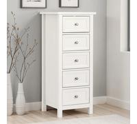 Maine Chest of Drawers - 5 Drawer - Tall - White