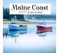 Maine Coast Calendar 2027: Rugged Shores, Lighthouses & Ocean Views