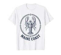 Maine Coast Lobster Nautical Anchor Maritime Value Graphic T-Shirt