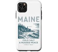 Maine Cold Salt Rugged Peace Since 1820 Case for iPhone 11 Pro Max