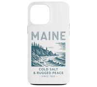 Maine Cold Salt Rugged Peace Since 1820 Case for iPhone 13 Pro Max