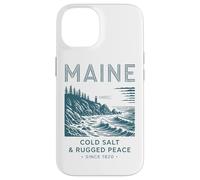 Maine Cold Salt Rugged Peace Since 1820 Case for iPhone 14