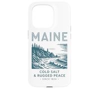 Maine Cold Salt Rugged Peace Since 1820 Case for iPhone 15 Pro