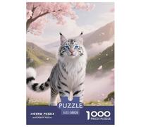 Maine Coon 1000 Piece Puzzle Educational Games Cute Pet Cat Challenging Puzzles Gifts for Men38x26cm/1000pcs