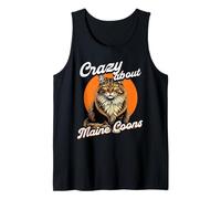 Maine Coon Cat Lover, Crazy About Maine Coons Tank Top