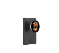 Maine Coon Cat Lover, Powered By Purrs And Maine Coon Fluff PopSockets PopWallet for MagSafe