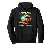 Maine Coon Cat Lovers Design Funny Maine Coon Pullover Hoodie