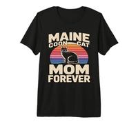 Maine Coon Cat Mom Forever Premium T-Shirt