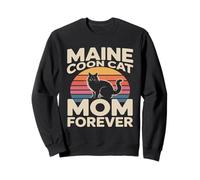 Maine Coon Cat Mom Forever Sweatshirt