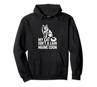 Maine Coon Cat Owner Funny Giant Cat Lover Pullover Hoodie