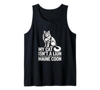 Maine Coon Cat Owner Funny Giant Cat Lover Tank Top
