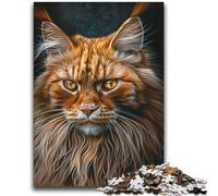 Maine Coon Cat Puzzles for Adults 2000 Pieces,Staycation Kill Time Every Piece Is Unique - Challenging Family Fun Game (70X100cm)