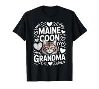 Maine Coon Grandma Grandmother T-Shirt