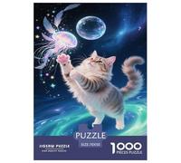 Maine Coon Jigsaw Puzzles for Adults The Impossible Challenge 1000 Piece Difficult Hard Jigsaw Puzzles for Man And Woman with Letters on Back 70x50cm/1000pcs