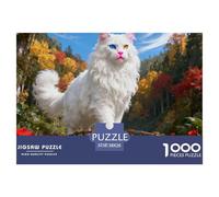 Maine Coon1000 Piece Puzzle Puzzle Games Cats Clever Puzzles for Adult 38x26cm/1000pcs