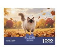 Maine Coon1000Pieces JigsawPuzzleanimal ForAdult Colourful Brainteasing Age12+byth ThemeFlowersandBirds Fun, Challenging 70x50cm/1000pcs