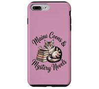 Maine Coons and Mystery Novels Funny Maine Coon Cat Lover Case for iPhone 7 Plus/8 Plus