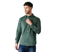 Maine Corduroy Long Sleeve Shirt, XXL, Green