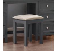 Maine Dressing Stool - Padded - Black