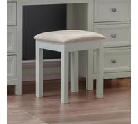Maine Dressing Stool - Padded - Grey