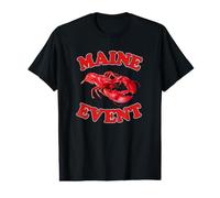 Maine Event Lobster Vintage Lobstah New England Souvenir Value Graphic T-Shirt