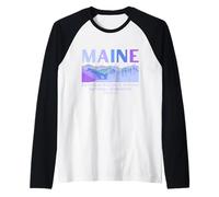 Maine Katahdin Woods & Waters National Monument Gear & Tops Raglan Baseball Tee