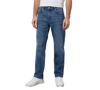 Maine Light Vintage Wash Premium Stretch Straight, 42R, Light Blue