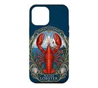 Maine Lobster Lighthouse Coastal Ocean Nautical Art Case for iPhone 12 Pro Max