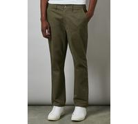 Maine Khaki Premium Casual Chinos, 36S, Khaki