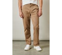 Maine Premium Chino Trousers, 38S, Stone