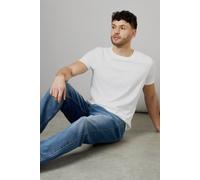 Maine Men's Stone Wash Premium Stretch Straight Fit Jeans in Light Blue | Size: 36S Maine Light Blue 36S