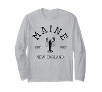 Maine New England Maine Gifts Maine Home Long Sleeve T-Shirt