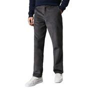 Maine Men's Premium Corduroy Chino Trousers in Dark Grey | Size: 36S Maine Dark Grey 36S