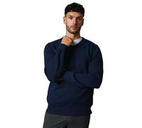 Maine Premium Pure Cotton V-Neck Jumper, L, Dark Blue
