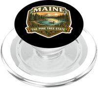 Maine The Pine Tree State Souvenir Visitor Memorabilia Trip PopSockets PopGrip for MagSafe