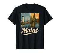 Maine Travel Vacation Souvenir T-Shirt