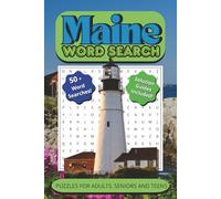 Maine Word Search: Maine Word Search | Word Search for Adults, Seniors and Teens