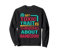 MaineCoon Funny My Idea of Self-Care Includes MaineCoons Sweatshirt