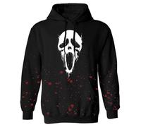 Mainfini Men Hoodies Jack Lantern Face Hoodie Halloween Costume S